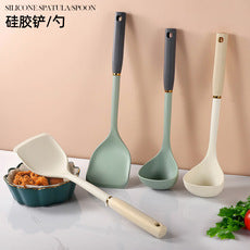 Silicone Cooking Utensils Teppanyaki Cooking Shovel Non-stick Pan Silicone Pancake Yazi Shovel Cross-border Hot Sale
