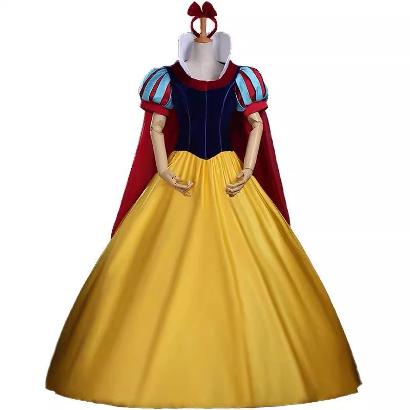 Halloween Adult Fairy Tale Cinderella Cinderella Long Dress Sleeping Beauty Le Pei Long Hair Princess Dress Stage Performance Costume