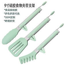 Silicone Cooking Utensils Teppanyaki Cooking Shovel Non-stick Pan Silicone Pancake Yazi Shovel Cross-border Hot Sale