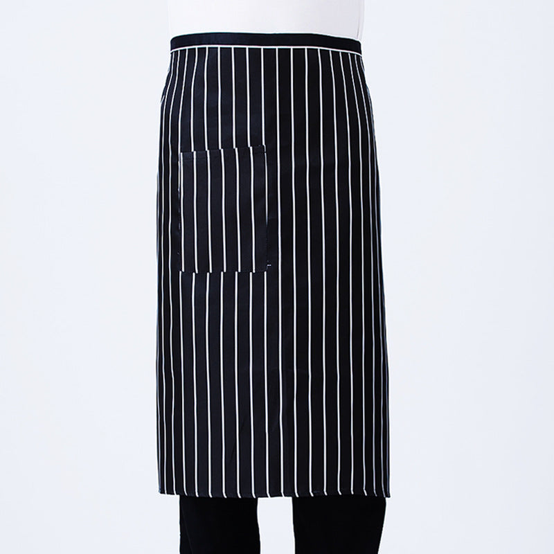 Chef work clothes apron half-length men's and women's hotel restaurant restaurant kitchen catering business special half-waist