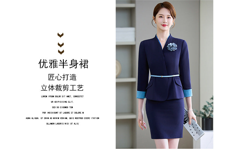 Cross-Border High-End Elegant Beauty Salon Beautician Work Clothes Female Medical Beauty Uniform Hotel Manager Reception Professional Suit