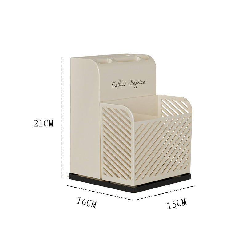 Household Knife and Chopsticks Two-In-One Chopstick Cage Multi-Functional Easy-To-Clean Chopstick Barrel Cut Out Drain Chopstick Box Kitchen Storage Rack