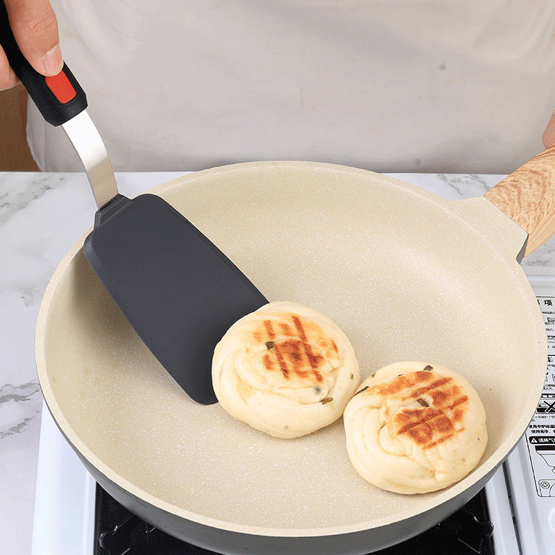 Silicone Cooking Utensils Teppanyaki Cooking Shovel Non-stick Pan Silicone Pancake Yazi Shovel Cross-border Hot Sale