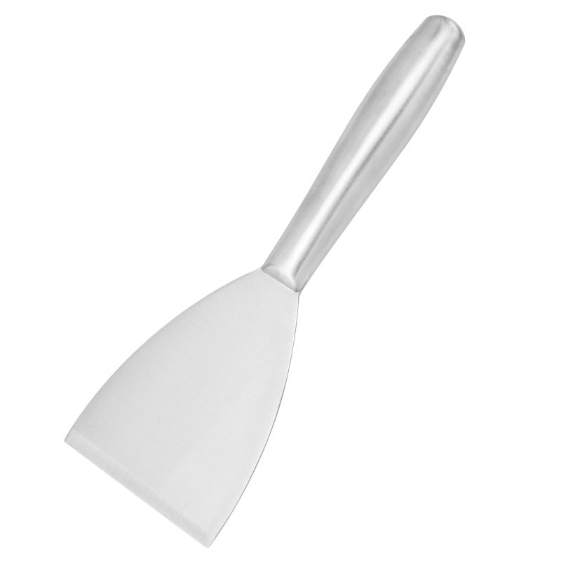 in stock Kitchen Japanese Cuisine Shovel Fried Steak Steak Grilled Shovel Stainless Steel Hollow Handle Pot Shovel Fried Teppanyaki Shovel