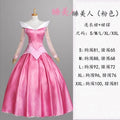 Halloween Adult Fairy Tale Cinderella Cinderella Long Dress Sleeping Beauty Le Pei Long Hair Princess Dress Stage Performance Costume