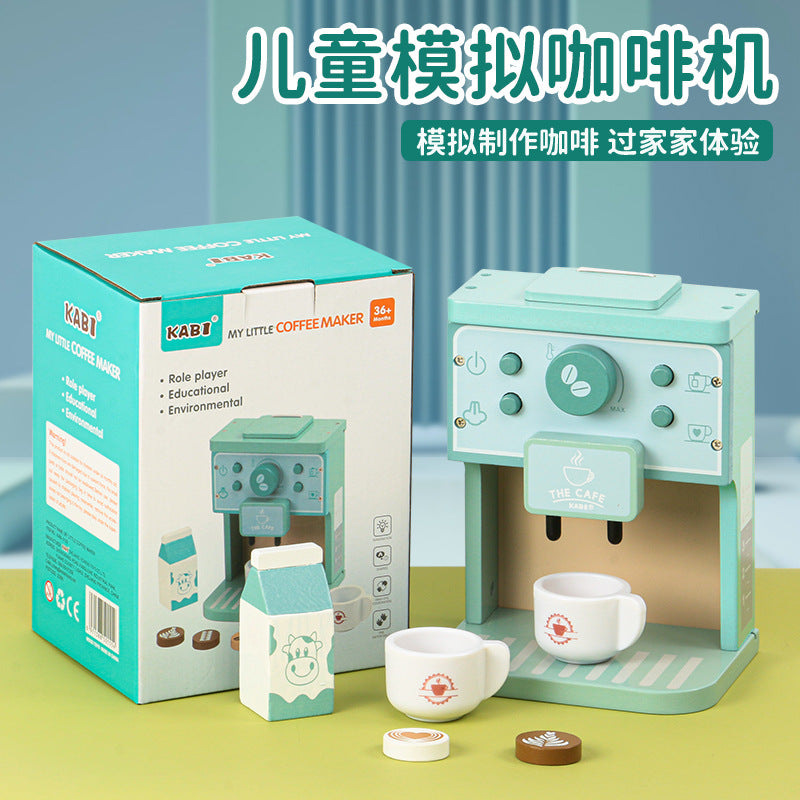 Cross-border New Products Wooden Children's Play-house Simulation Kitchen Toy Set Cooking Rice Cooking Kindergarten Interactive Toys