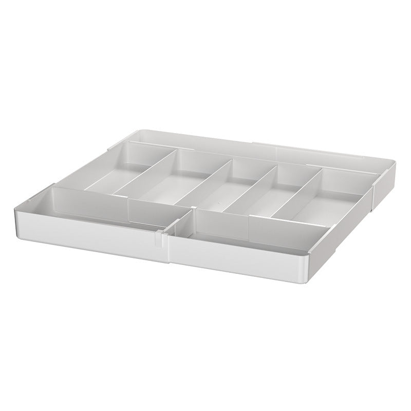 Kitchen Drawer Partition Tableware Storage Box Knife and Fork Chopsticks Storage Rack Kitchenware Storage Household Cabinet Built-in Partition