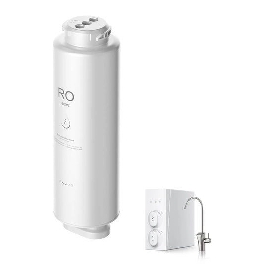 11-Stage 800 GPD Reverse Osmosis Water Filter System 24 Months Carbon Block and RO Cartridge Reduces L
